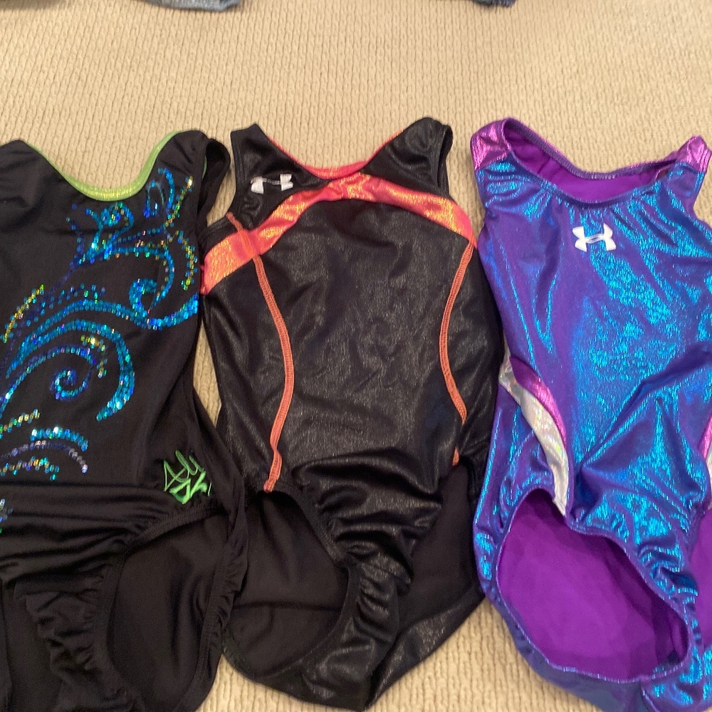 Under Armor and GK leotards